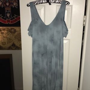 GORGEOUS blue soft tie dye dress! American Eagle.